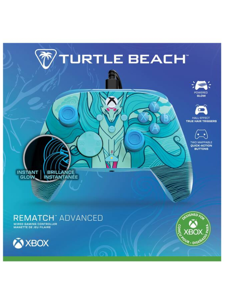 Turtle Beach Rematch Advanced Wired Controller Blue Kitsune - Xbox Series X