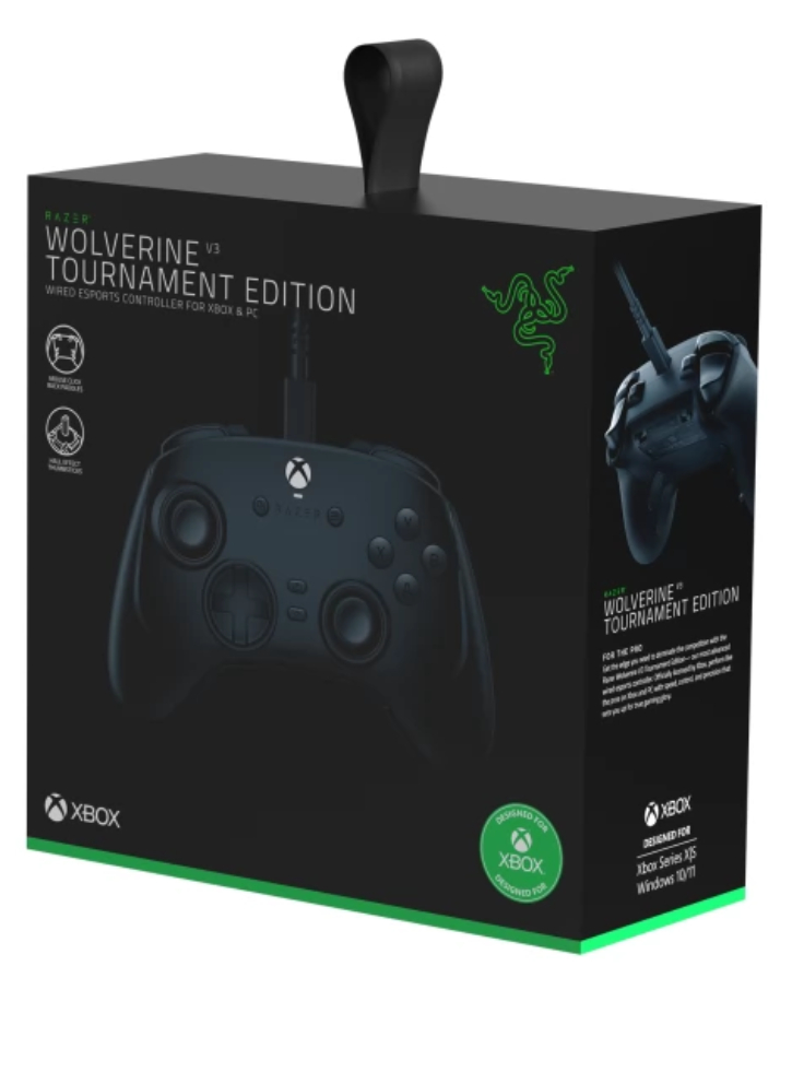 Razer Wolverine V3 Tournament Edition Wired Controller Black - Xbox Series X