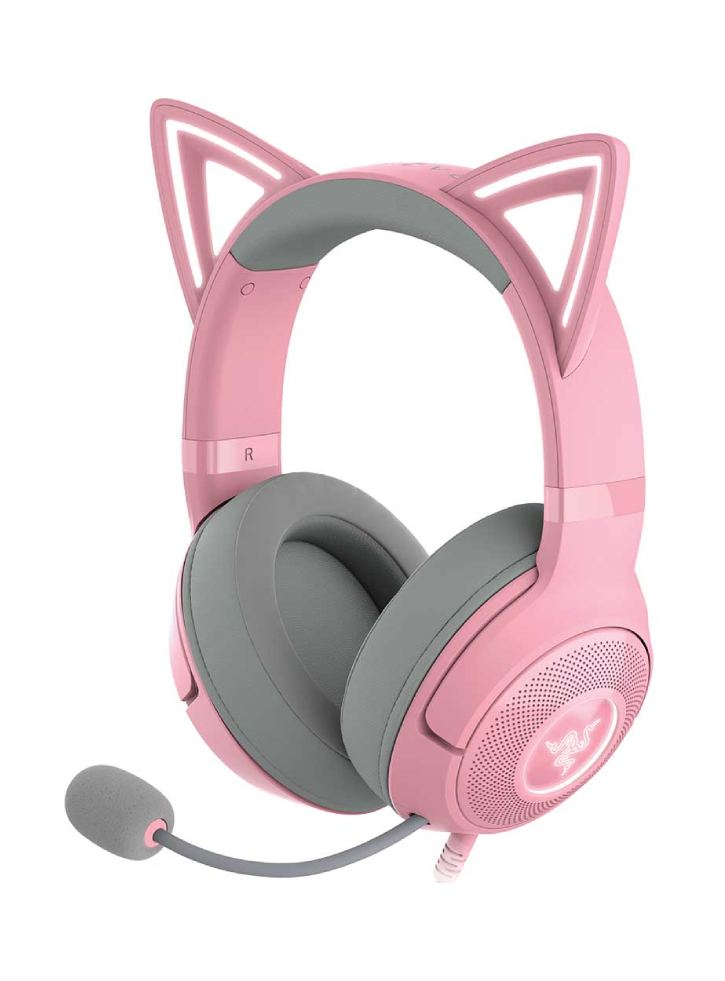 Razer Headphones Kraken Kitty V2 Quartz