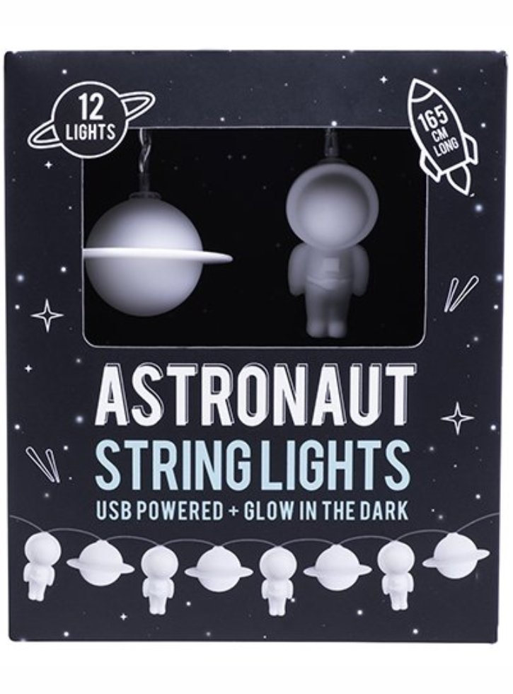 Astronaut String Lights Glow in The Dark