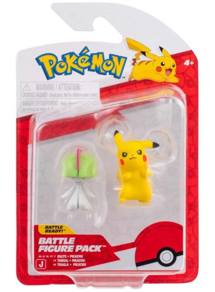 Pokemon Battle Figure 2 pack Ralts & Pikachu (PKW4059)