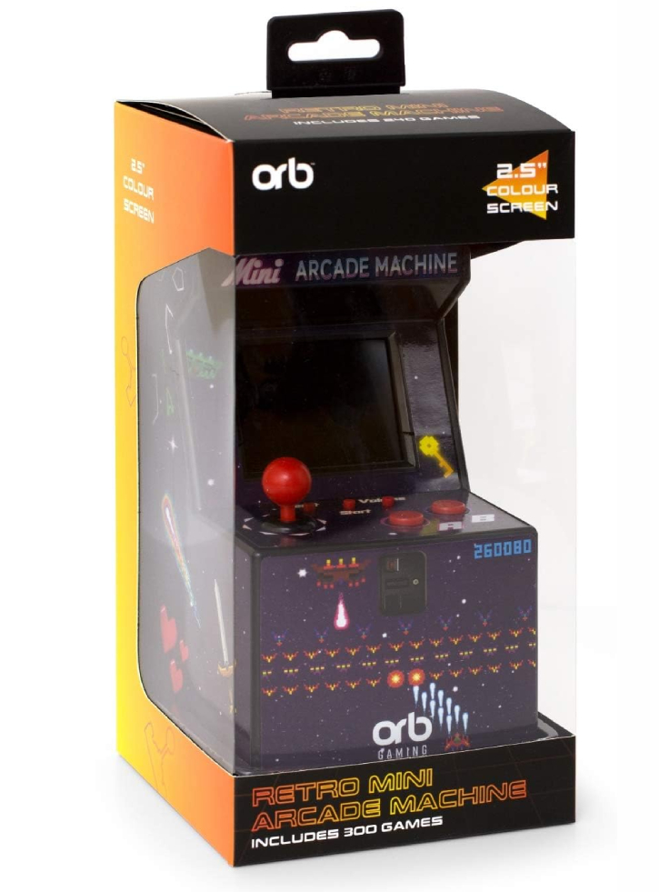 ORB Mini Arcade Machine 300 in 16 Bit Games