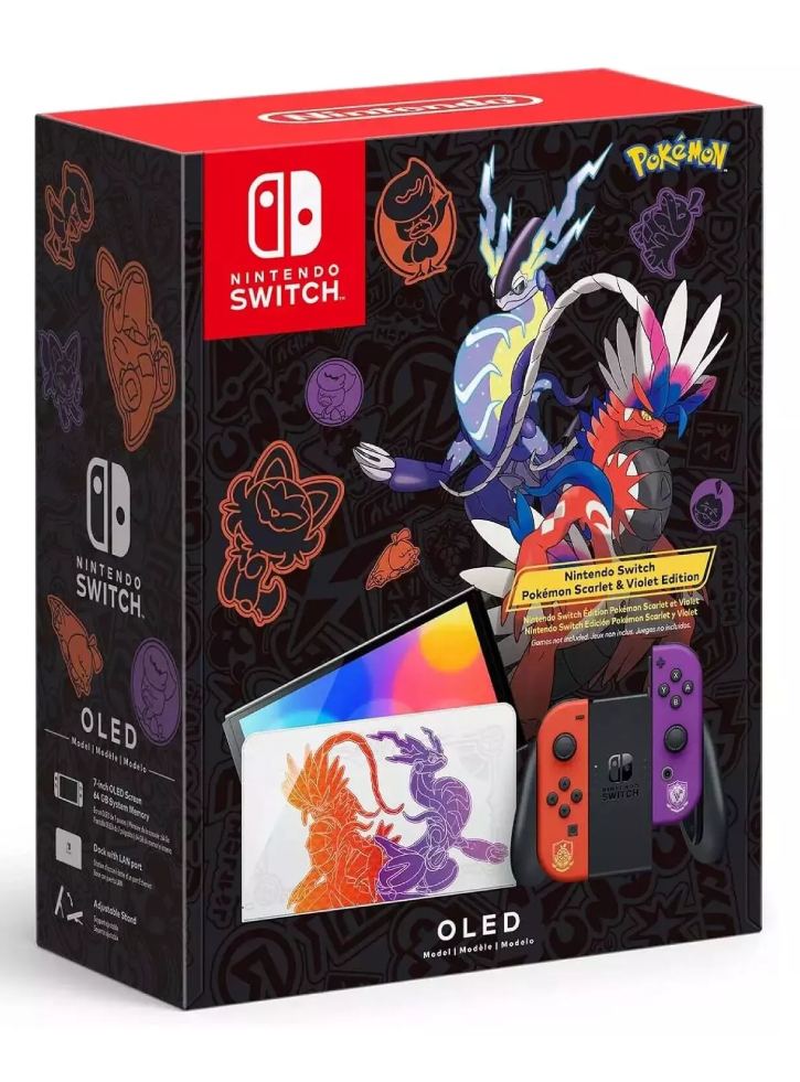 Console Pokemon Scarlet and Violet Switch Oled - Nintendo Switch