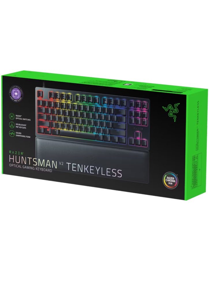 Razer Huntsman V2 Tenkeyless Nordic Layout Purple Switch - PC