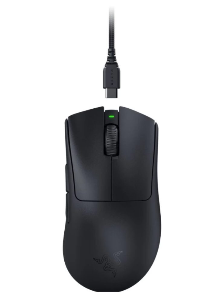 Razer Deathadder V3 Hyperspeed Gaming Mouse Black - PC