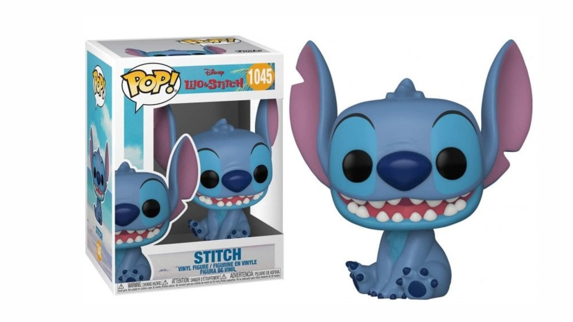 Funko Pop! Lilo&Stitch Smiling Seated Stitch 9.5cm (55617) Funko Pop! Lilo&Stitch Smiling Seated Stitch 9.5cm (55617)