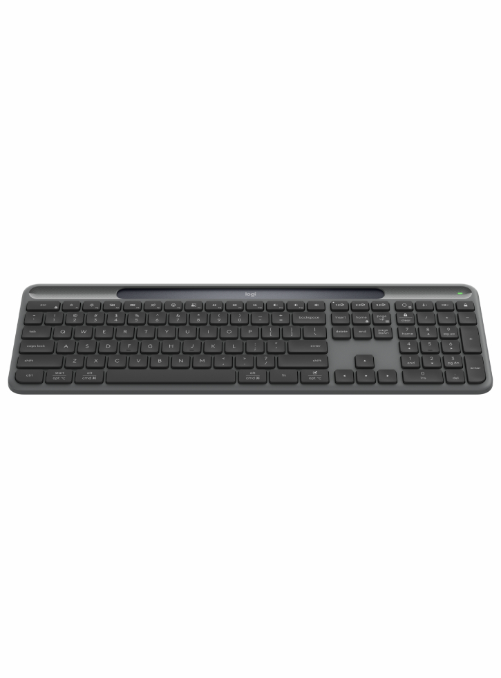 Logitech Signature Slim Solar K980 Keyboard Graphite Nordic
