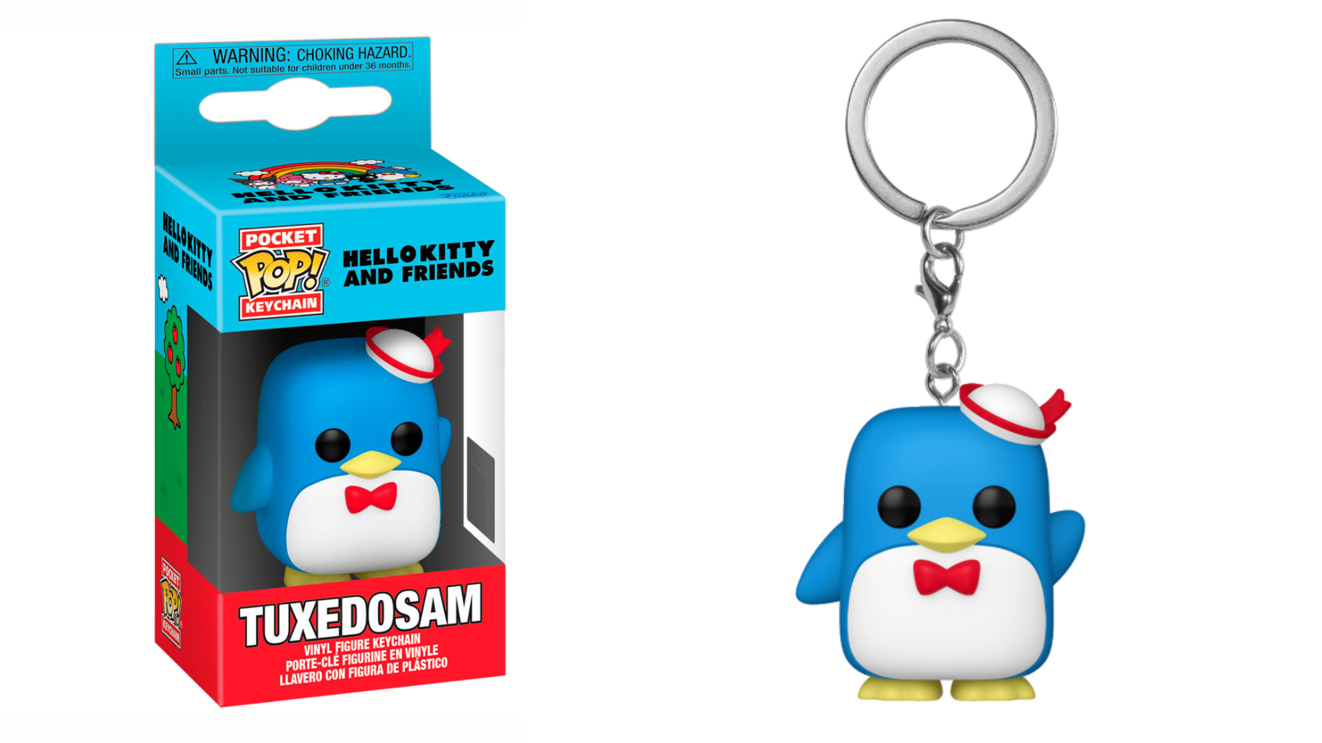 Funko Pocket Pop! Keychain Sanrio Hello Kitty and Friends Tuxedosam Funko Pocket Pop! Keychain Sanrio Hello Kitty and Friends Tuxedosam