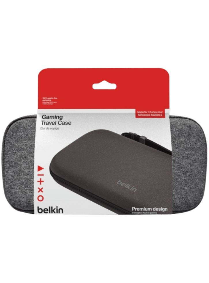 Belkin Gaming Travel Case Charcoal - Nintendo Switch 2