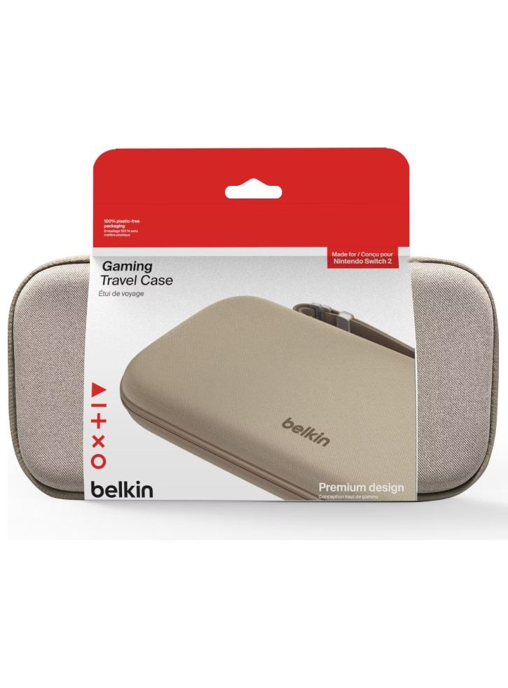 Belkin Gaming Travel Case Sand - Nintendo Switch 2