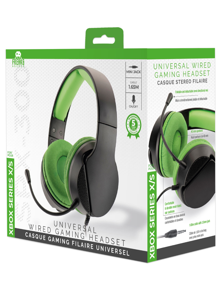 Trade Invaders Universal Headset SPX-300 Green & Black - Xbox Series X
