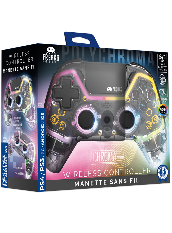 Trade Invaders Controller Polychroma 4 Wireless - Playstation 4