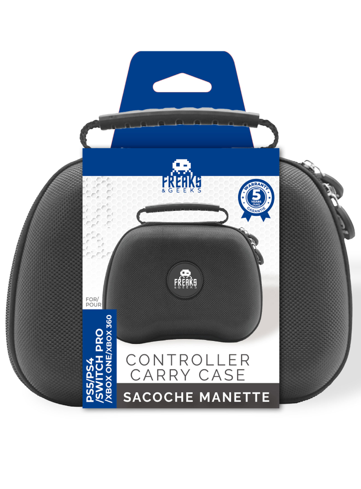 Trade Invaders Universal Controller Case Black - Playstation 5