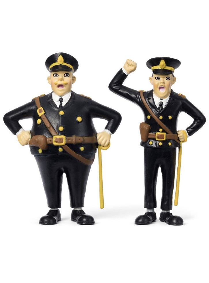 Pippi Longstocking Constable Kling and Constable Klang 8cm (18100)