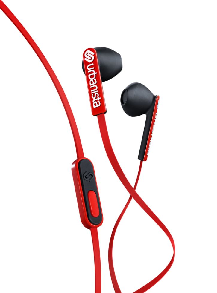 Urbanista San Francisco In-Ear Headphones Red