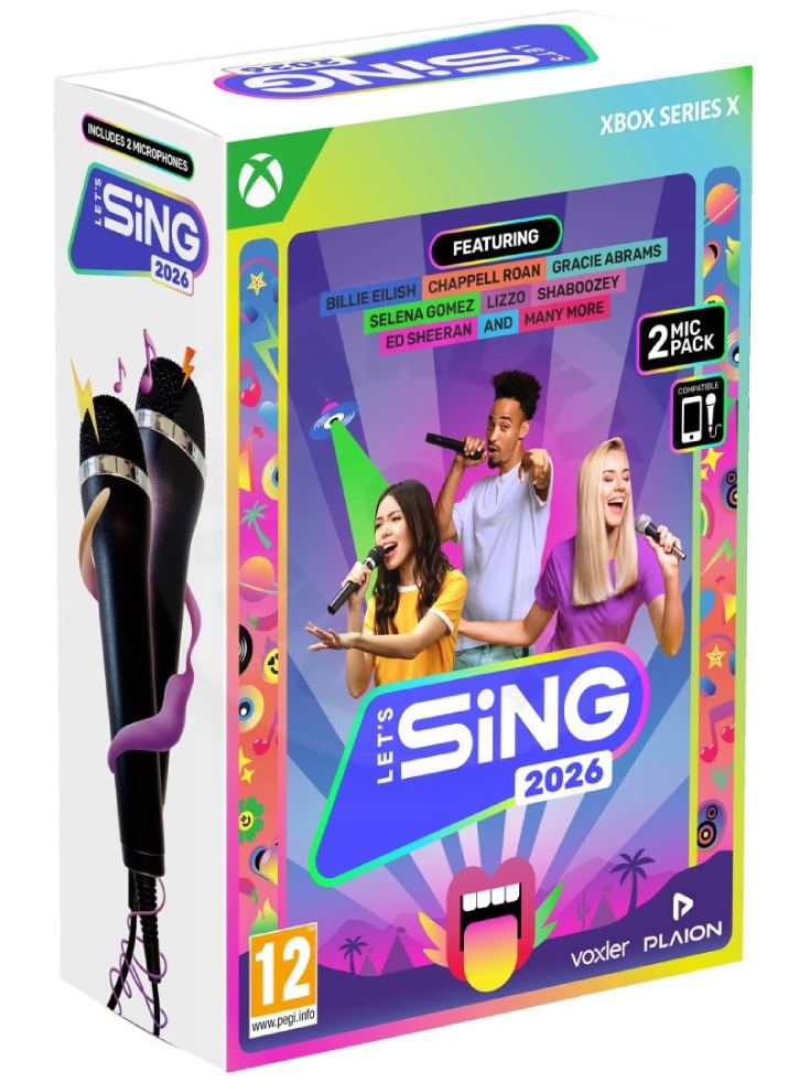 Let's Sing 2026 Pack with 2 Mic - Xbox Series X