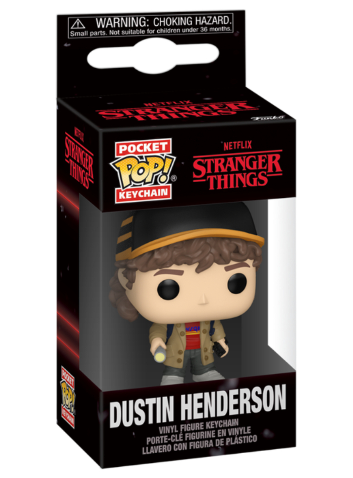 Funko Pocket Pop! Stranger Things Dustin Henderson Keychain