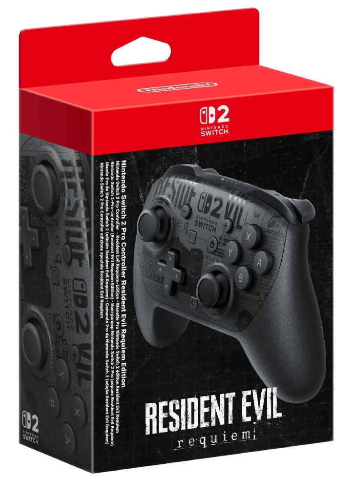 Pro Controller Resident Evil Requiem Edition - Nintendo Switch 2