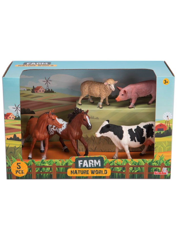 Simba Nature World Farm Animals Set (104343102)
