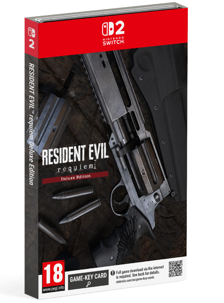 Resident Evil 9 Requiem Deluxe Steelbook Edition (Game-Key Card) - Nintendo Switch 2