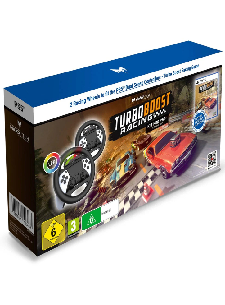 Maxx Tech Turbo Boost Racing Kit - PlayStation 5