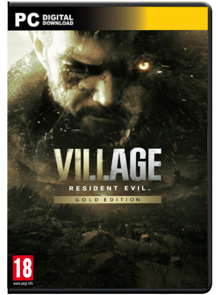 Resident Evil Village Gold Edition (Code in a Box) - PC
