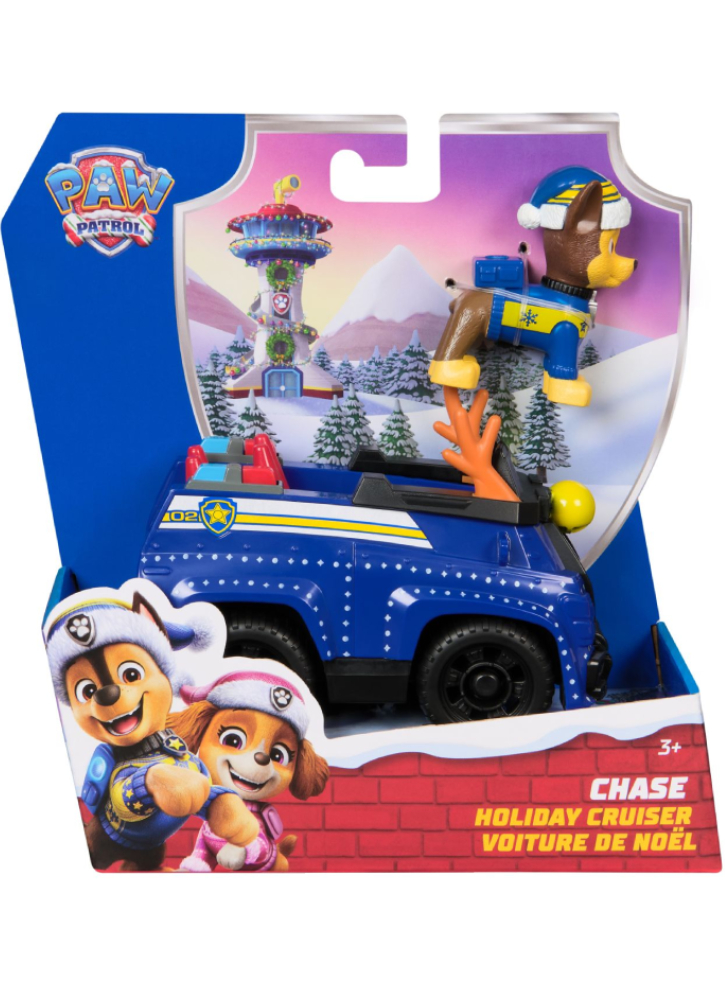 Paw Patrol Christmas Vehicle Chase