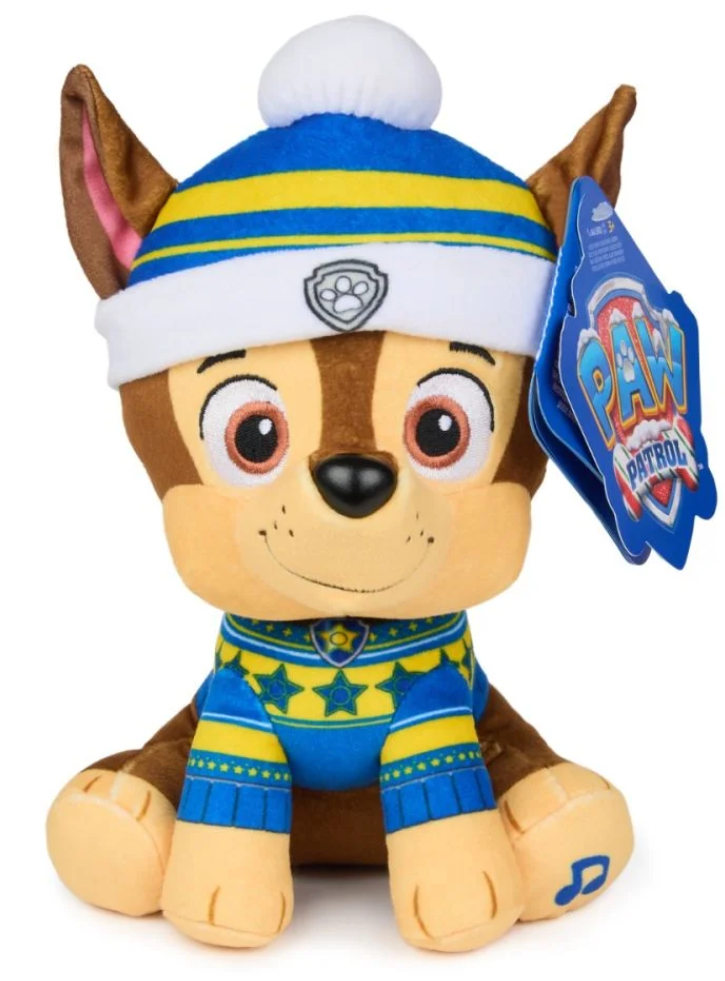 Paw Patrol Christmas Music Chase Plush 20cm