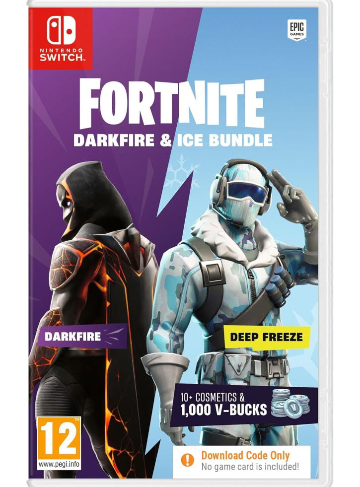Fortnite Darkfire & Ice Bundle (Code in a Box) - Nintendo Switch