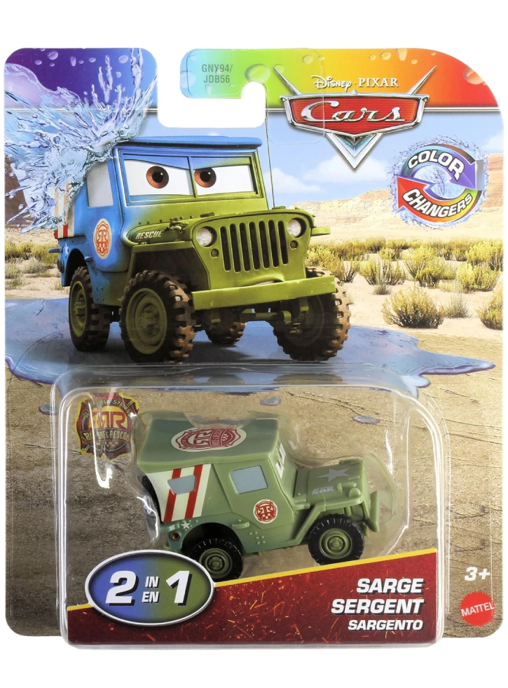 Cars Color Changer Sarge (JHD87)