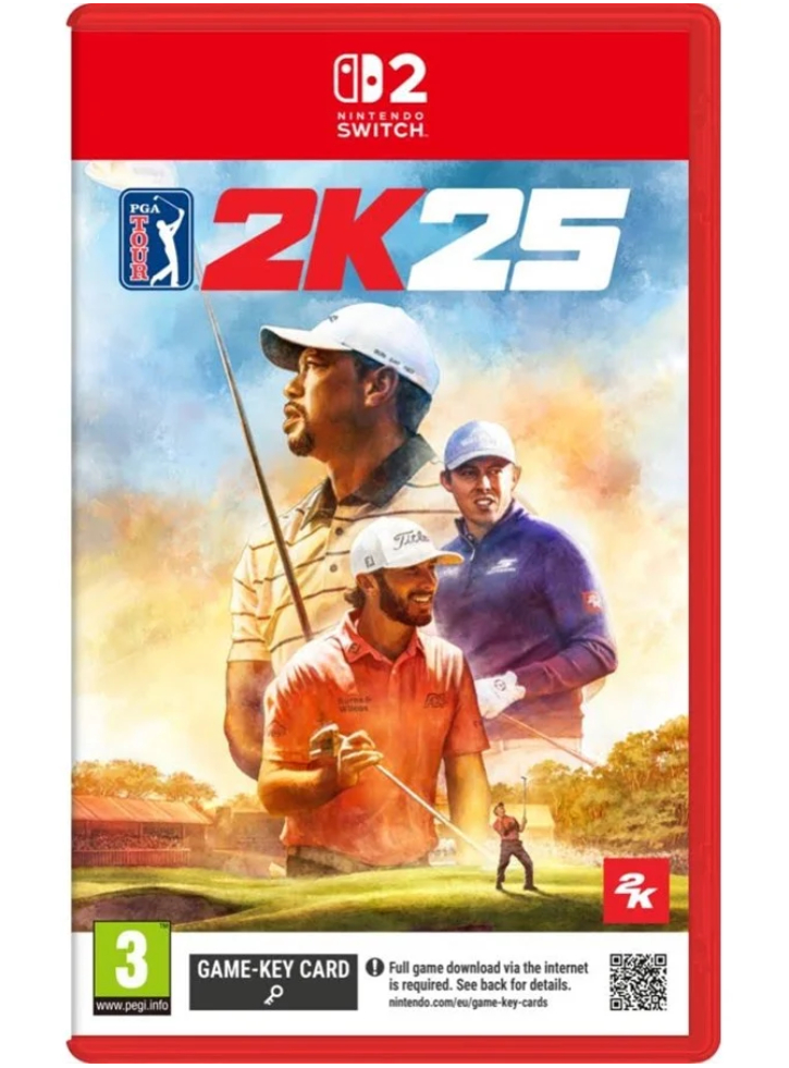 PGA Tour 2K25 (Game Key Card) - Nintendo Switch 2