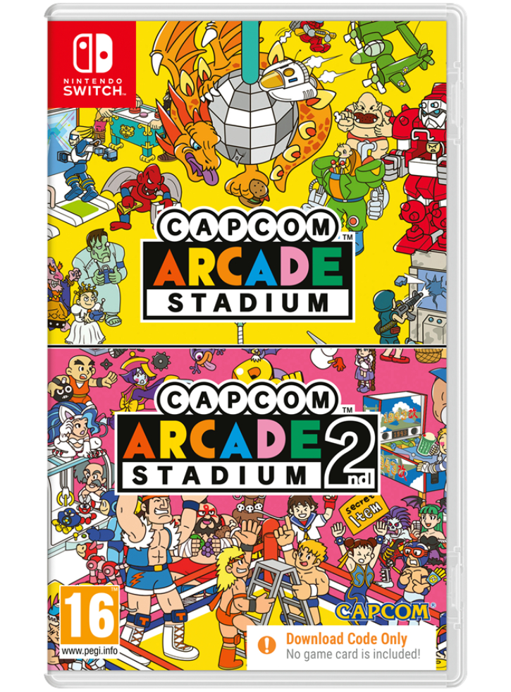 Arcade Stadium 1&2 Bundle (Code in a Box) - Nintendo Switch