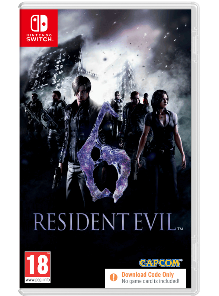 Resident Evil 6 (Code in a Box) - Nintendo Switch