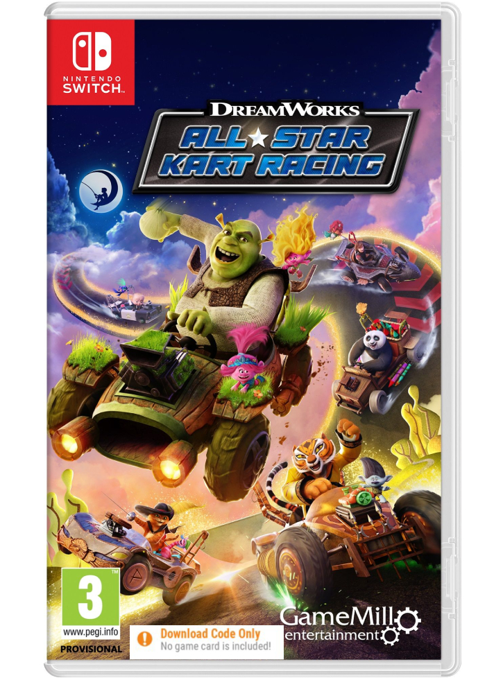 DreamWorks All-Star Kart Racing (Code in a Box) - Nintendo Switch