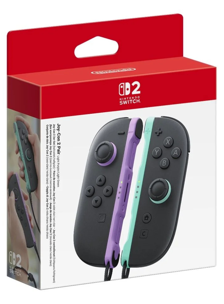 Joy-Con Pair Light Purple/Light Green - Nintendo Switch 2