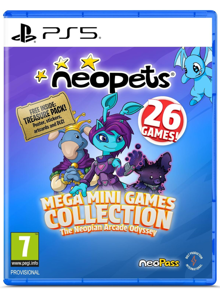 Neopets Mega Mini Games Collection Day One Edition - Playstation 5