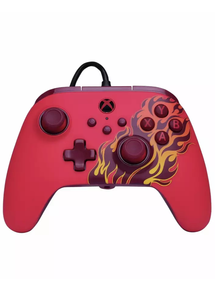 PowerA Advantage Wired Controller Red Blaze - Xbox Series X