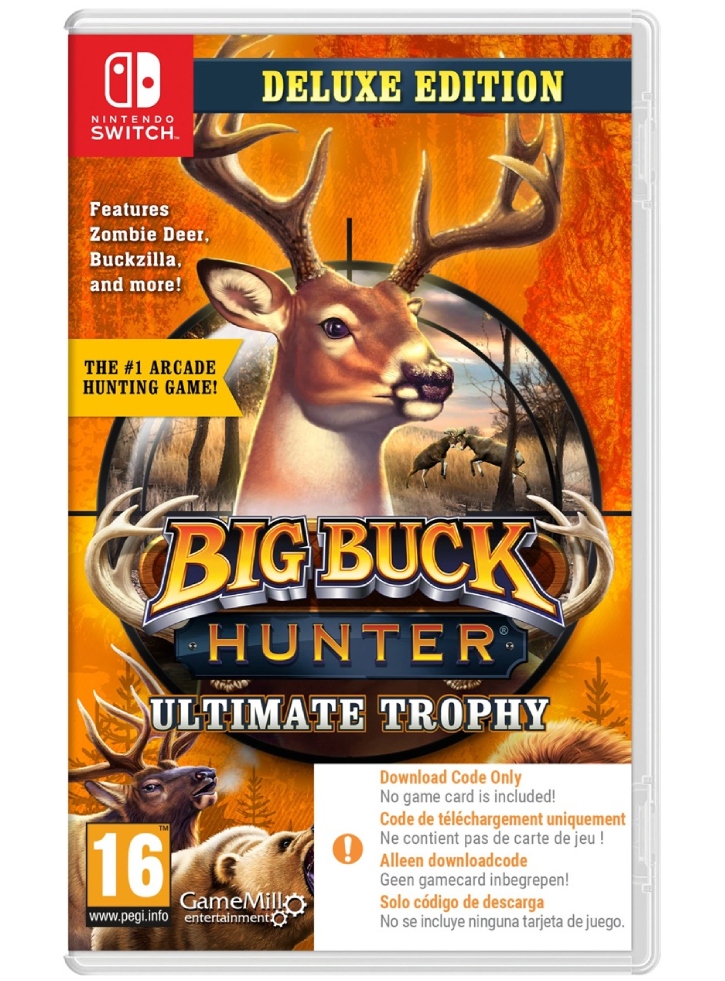 Big Buck Hunter Arcade Deluxe Edition (Code in a Box) - Nintendo Switch