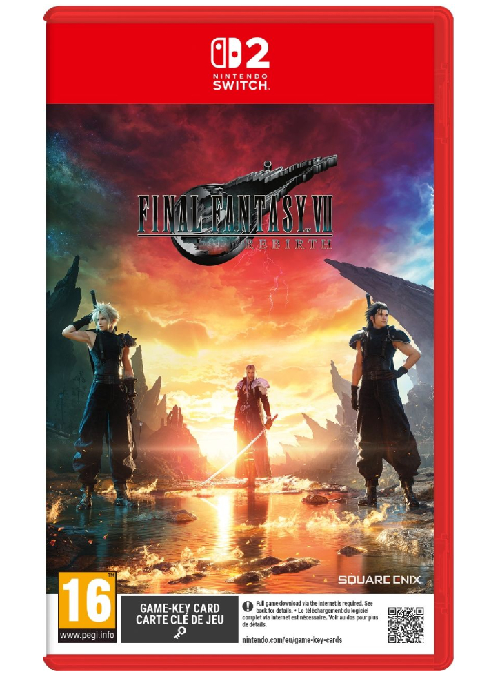 Final Fantasy VII Rebirth Day One Edition: Exclusive Magic The Gathering (Game-Key Card) - Nintendo Switch 2