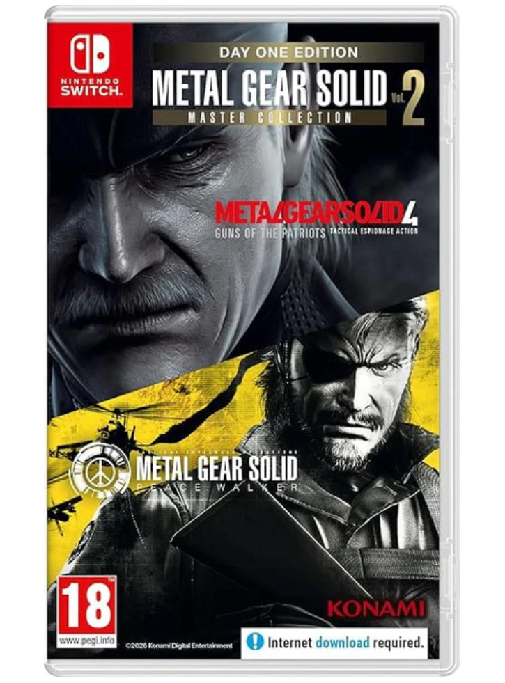 Metal Gear Solid Master Collection Vol. 2 Day One Edition - Nintendo Switch