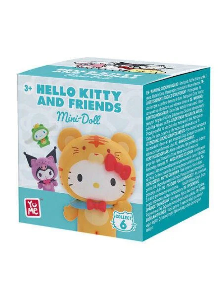 Yume Hello Kitty and Friends Mini Doll Forest Friends Series Random 5cm