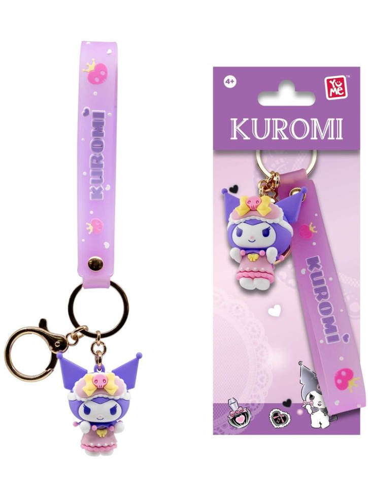 Yume Hello Kitty and Friends Keychain & Strap Kuromi Cute Outfit Series Random