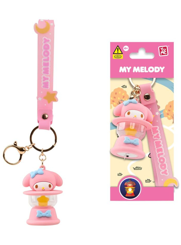 Yume Hello Kitty and Friends Keychain & Strap Light-up Camping Lamp Series Random