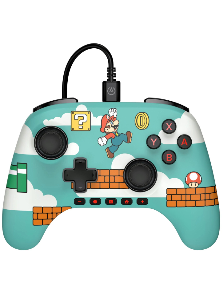 PowerA Advantage Wired Controller Mario Time - Nintendo Switch 2