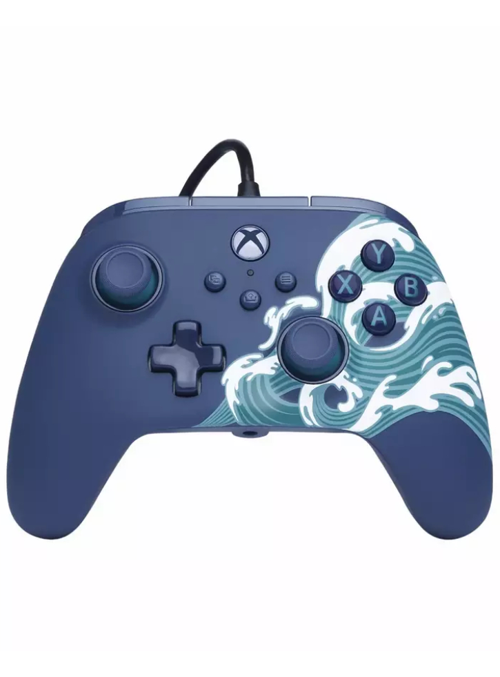PowerA Advantage Wired Controller Aqua Wave - Xbox Series X