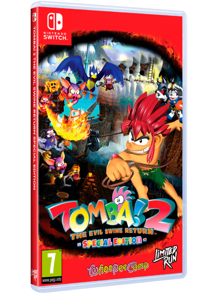 Tomba! 2 The Evil Swine Return Remastered - Nintendo Switch