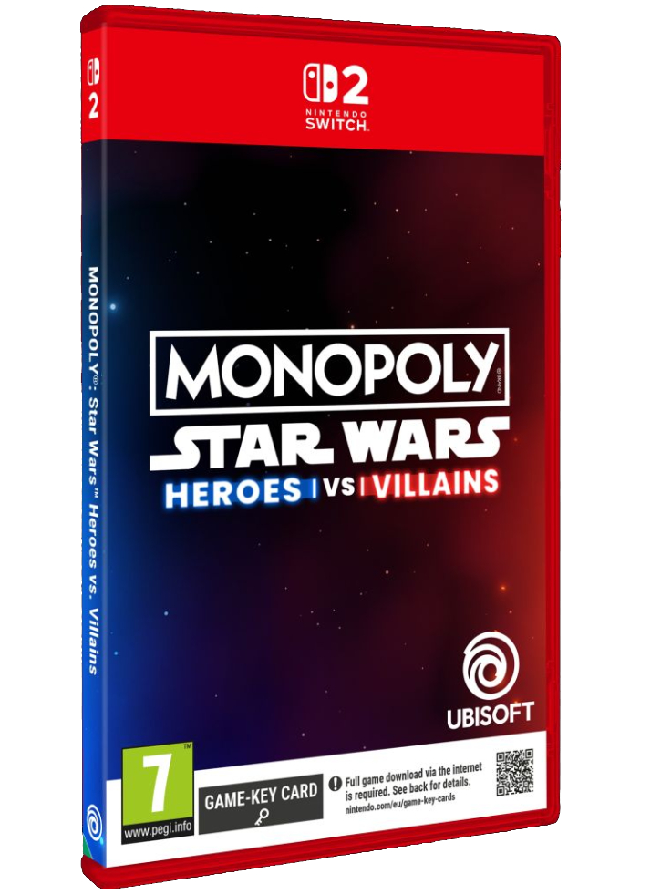 Monopoly Star Wars Heroes Vs Villains (Game-Key Card) - Nintendo Switch 2
