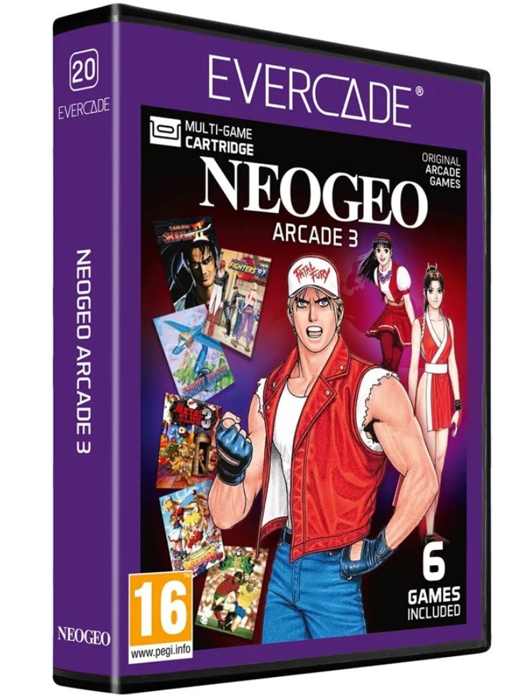 Evercade NeoGeo Arcade 3