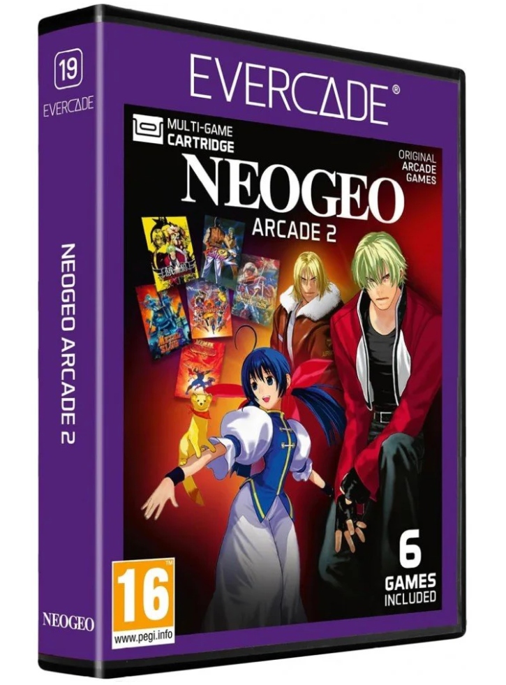 Evercade NeoGeo Arcade 2