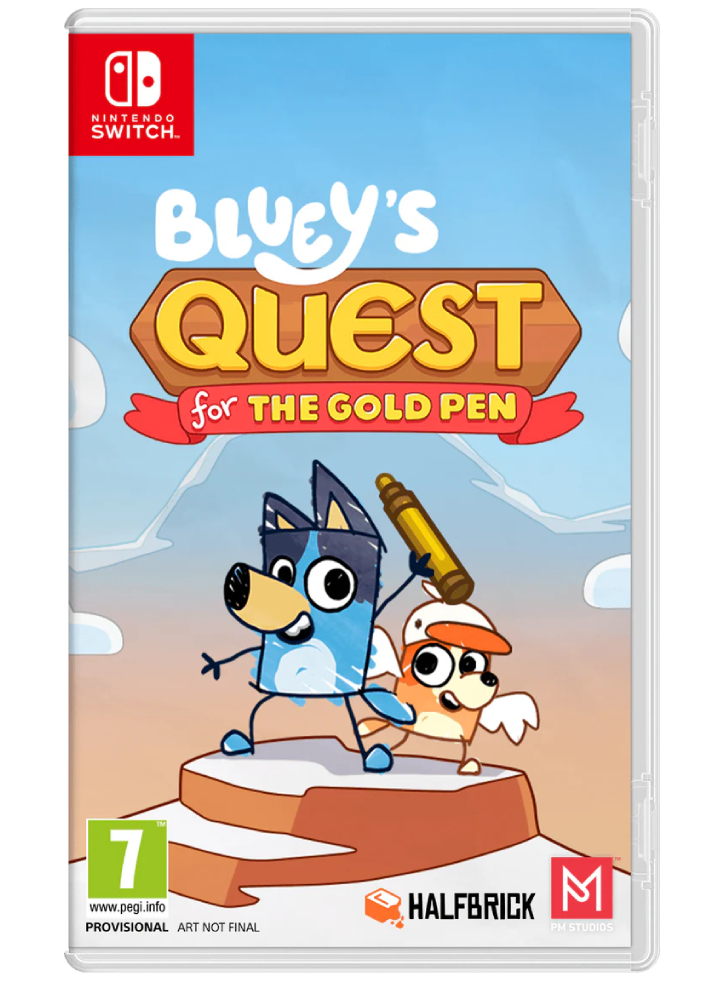 Bluey's Quest For The Gold Pen - Nintendo Switch